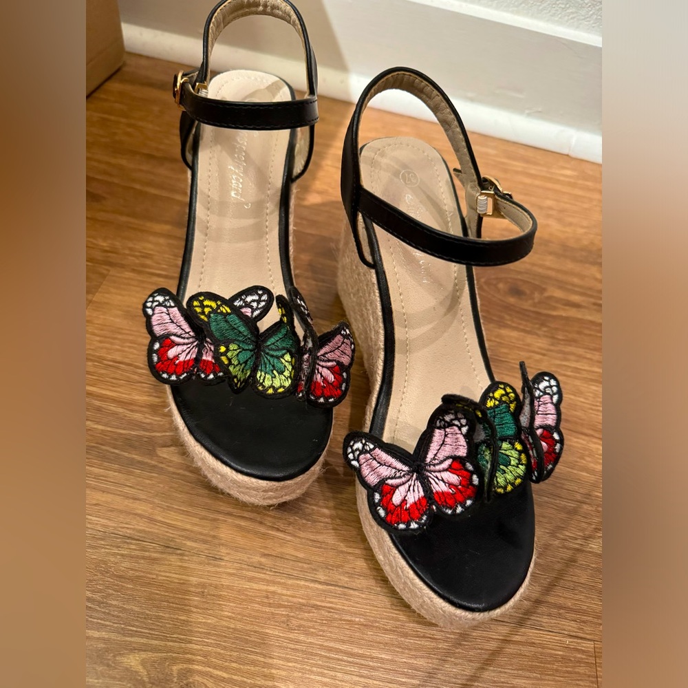 Butterfly Platform Espadrille Sandals 🦋🦋